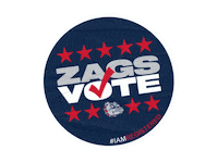 Vote Zags Sticker by Gonzaga Bulldogs