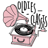 Pink Vintage Sticker