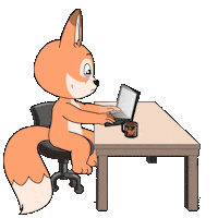 Tired All Night Sticker by Raposa Coffee