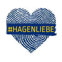 Hagenliebe Sticker by Hagen Westfalen