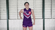 Fist Pump GIF by Fremantle Dockers
