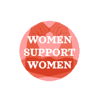 Women Support Women Sticker by colourette