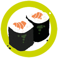 wasabihq sushi wasabi sushitime wasabiuk Sticker
