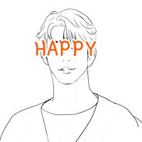 Happy イラスト Sticker