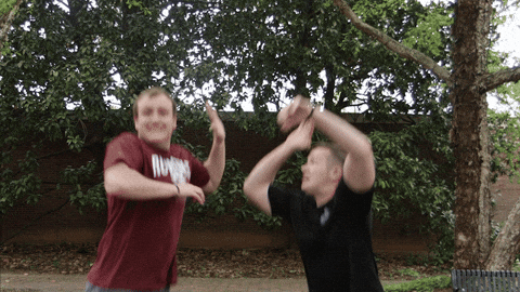 Happy Jump GIF by Roanoke College