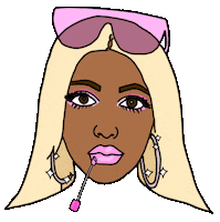 Pink Barbie Sticker by 1900BADDEST