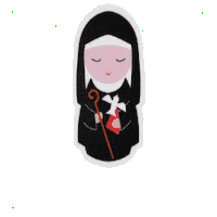 Saints Sticker by Mosteiro da Virgem