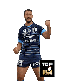 top 14 montpellier Sticker by Ligue Nationale de Rugby