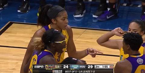 candace parker basketball GIF by WNBA