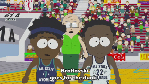 basketball dunk GIF by South Park 