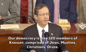 Address To Congress Israel GIF by GIPHY News
