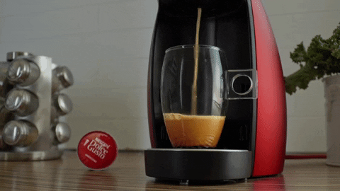 dolcegustomx giphygifmaker coffee drink morning GIF