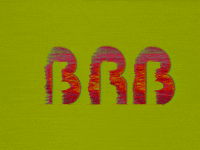 Glitch Text GIF