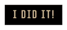 I Did It Graduate Sticker by Purdue University