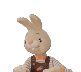Bunny Harrythebunny Sticker by BabyFirst