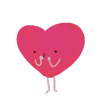 zandraart love happy heart valentines day Sticker