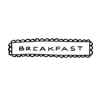 Breakfast 3Amcrafter Sticker