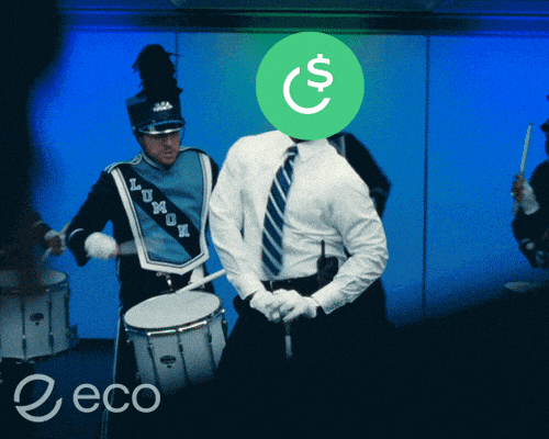 To The Moon Crypto GIF by Eco