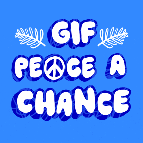 Gaza Strip Israel GIF by GIF Peace a Chance