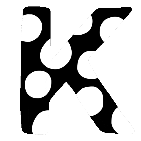 K Alphabet Sticker