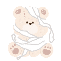 Halloween Bear Sticker