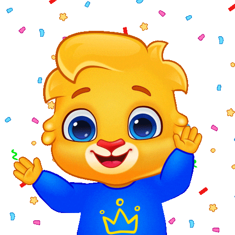 Say Hi Hello Sticker by Lucas and Friends by RV AppStudios
