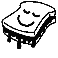 Food Smile Sticker by doublekoek