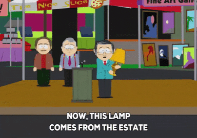 lamp talking GIF by South Park 