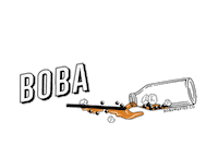 milkandt tea boba bubbletea milktea Sticker