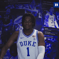 Sport Trevor GIF by Duke Men's Basketball