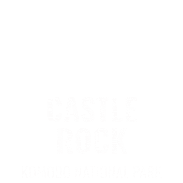Castlerock Sticker by Dragon Dive Komodo
