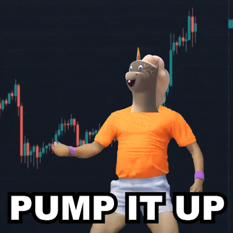 Pump It Unicorn GIF by Crypto Unicorns