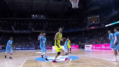 flying fc barcelona GIF by ACB