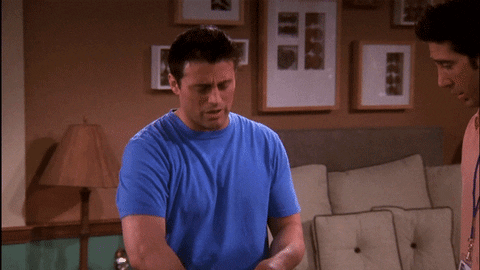 #joey #friends #barbados GIF by Nick At Nite