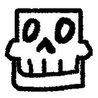 Halloween Face Sticker by JohnsonnLe