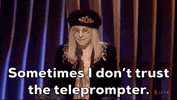 Barbra Streisand Teleprompter GIF by SAG Awards