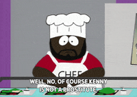 chef cooking GIF by South Park 