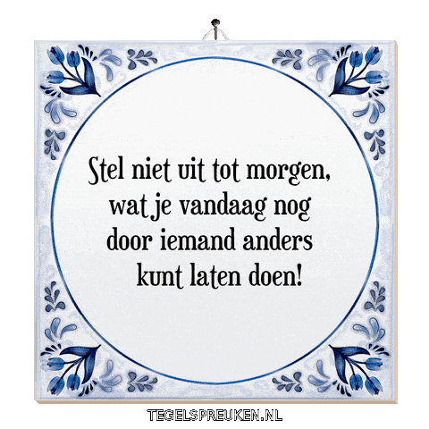 Teamwork Nl Sticker by Tegelspreuken.nl