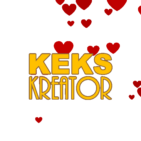 KeksKreator giphyupload love heart hearts Sticker