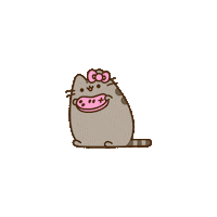 Happy Hello Kitty Sticker by Pusheen