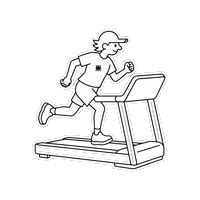 Run Running Sticker by Commando