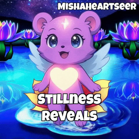 Meditation Glow GIF by MishaHeartseer