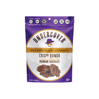 UndercoverSnacks gluten free undercover dairy free quinoa Sticker