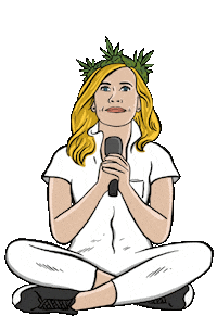 Floating Stand Up Sticker by HBO Max