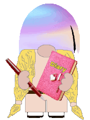 Dear Diary Gnome Sticker