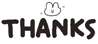 Thanks 감사 Sticker