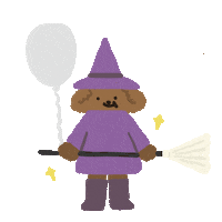 Halloween Flying Sticker by kco