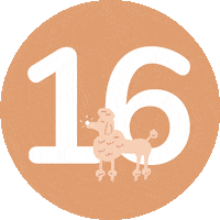 Advent Sticker by Wüfers