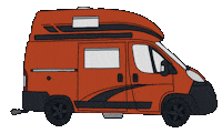 Van Camper Sticker by GurkewillReisen