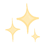 Gold Star Sticker by Egirl Peach